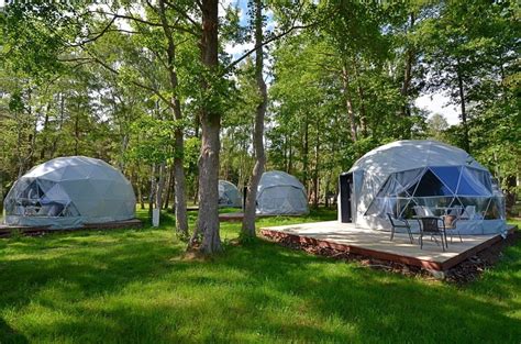 Glamping 12 ekskluzywnych noclegów w namiocie na campingu