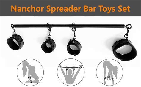 Spreader Bar Sex Toys Bondage Sex Furniture Restraints With Handcuffs Amazon Co Uk Health