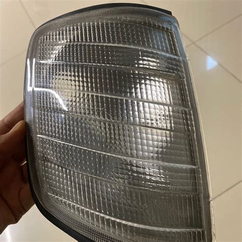 W124 Lampu Sign Depan Clear Bosch Aksesoris Mobil Di Carousell