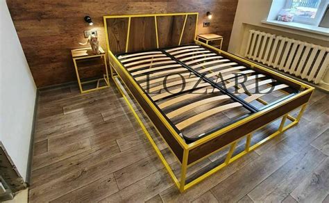 Купить металлические кровати в стиле LOFT у производителя на заказ