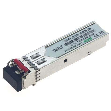 1 25gbps CWDM 1270 1610nm 120km Duplex LC Connector SFP Optical