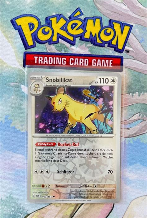 Snobilikat Reverse Holo Deck 151 053 165 Kaufen Auf Ricardo