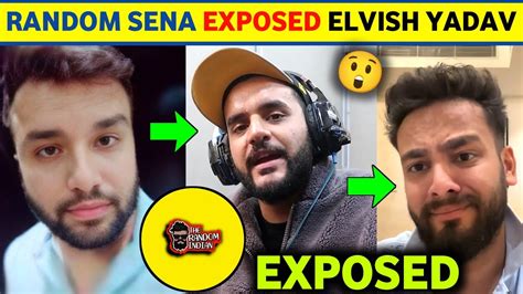 Random Sena Exposed Elvish Yadav Huge Allegations Elvish Yadav