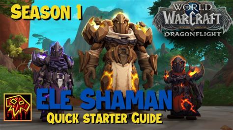 Beginner GUIDE For Elemental Shaman In M Rotation Stat Priority