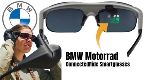 BMW Motorrad ConnectedRide Smartglasses YouTube