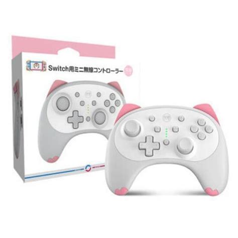 kawaii cat wireless nintendo switch controller kore kawaii