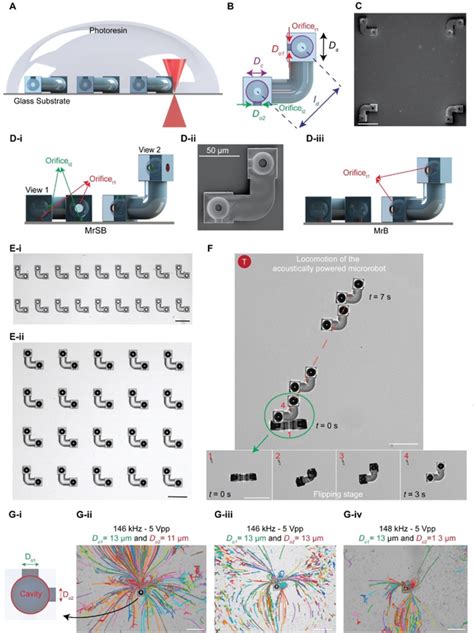 Fabrication And Propulsion Of The Acousticallypowered Microrobot A