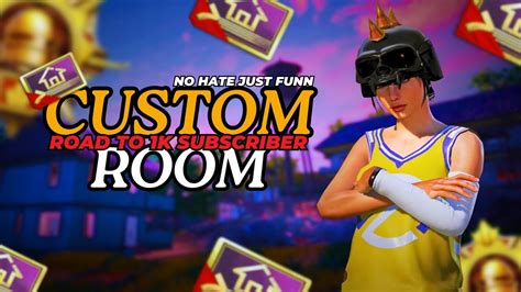 Top Umar Yt Is Live All Tiktoker Youtuber Custom Rooms Pubg