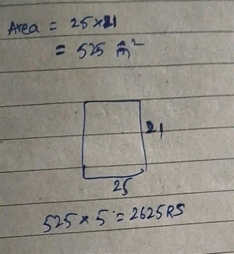 A Rectiangular Field Is Mathrm M Long And Mathrm M