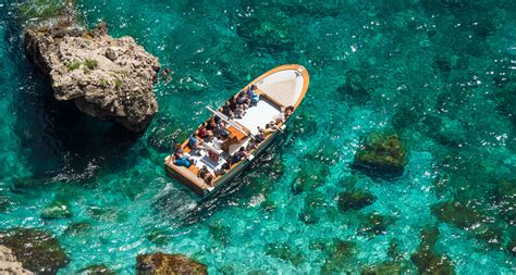 Boat Tours Of Capri Italy Visit The Blue Grotto And Tour The Island