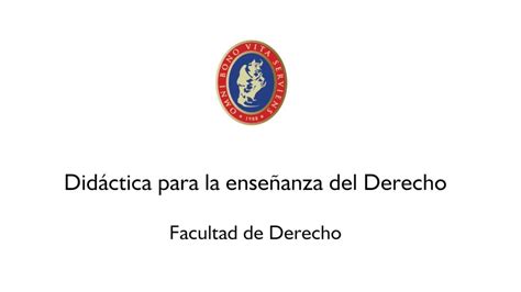 Didáctica para la enseñanza del Derecho YouTube