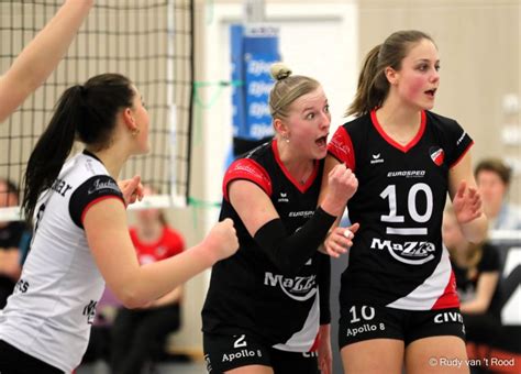 Fotoreportage Apollo Vs Vc Zwolle Vizier Op Volleybal