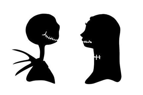 Jack Skellington Silhouette At Getdrawings Free Download