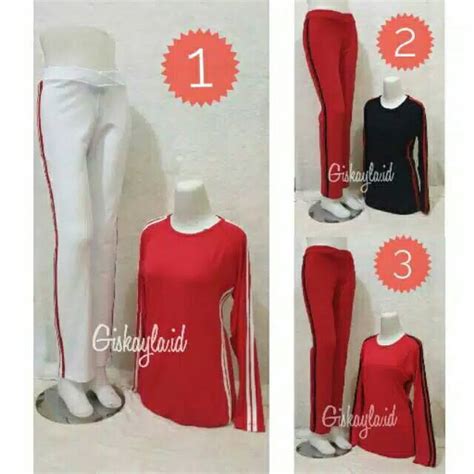 Jual Setelan Baju Senam Wanita Celana Senam Baju Senam Wanita Standar