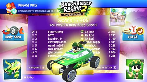 Flipped Fury New Tournament Msckelly Rip Rod Beach Buggy Racing 2