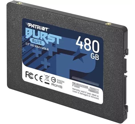 Disco Solido Ssd 480 Gb Patriot Burst Elite