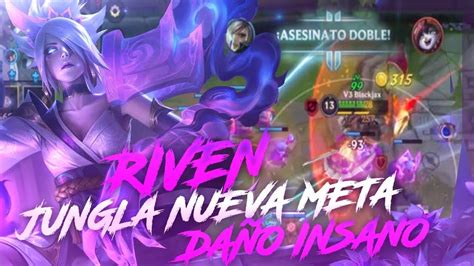 Riven Jungla Nuevo Meta Esta Rotisima Con Esta Build Lol Wild Rift