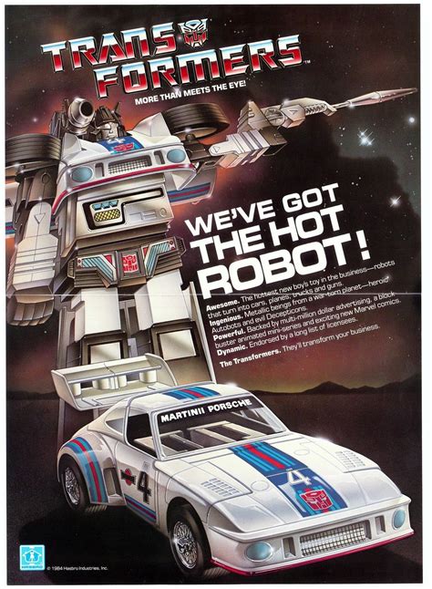 Transformers - "We've Got The Hot Robot!" - Hasbro Advertisement Transformers Artwork ...