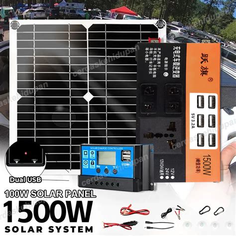 jual ww solar panel panel surya pembangkit listrik tenaga surya