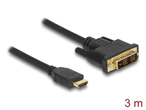 Delock Products Delock Hdmi To Dvi Cable Bidirectional M