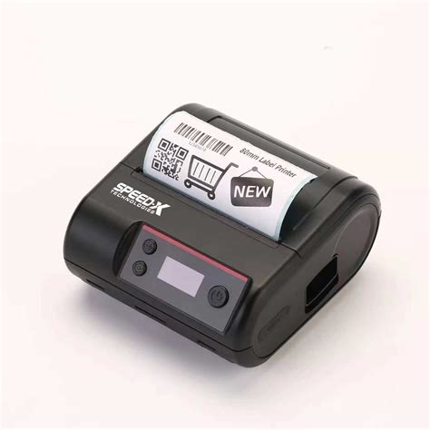 Speed X Sp L Bt Portable Thermal Printer Label Or Receipt In Mm