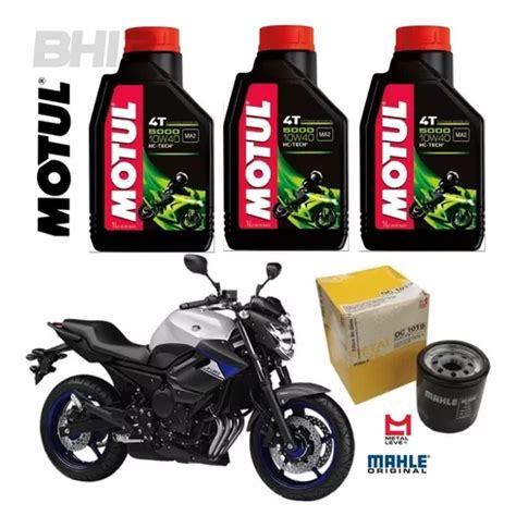 Kit Troca De Leo Xj Yamaha Motul W Oc