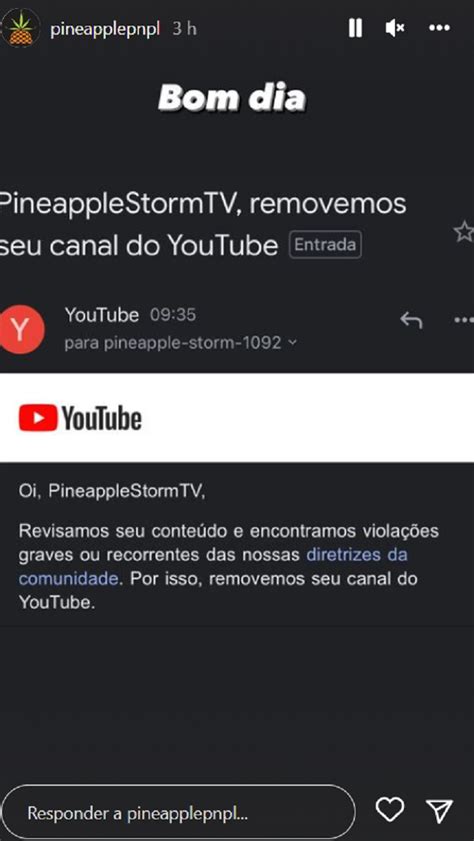 Pineapple Storm Produtora Do Poesia Ac Stica Tem Canal Hackeado E