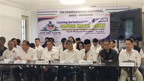 Anies Cak Imin Bakal Safari Natal Selama Kampanye Timnas Amin Bukan