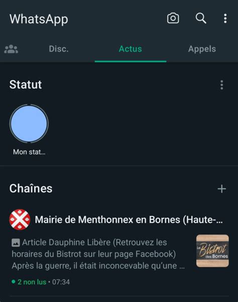 Cha Ne Whatsapp Menthonnex En Bornes