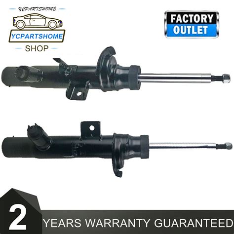 2 Pcs Front Pair Suspension Shock Absorbers W EDC For BMW X3 F25 X4