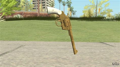 Double Action Revolver Gold Gta V For Gta San Andreas