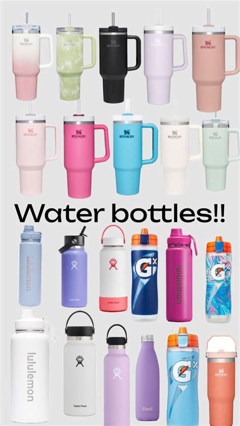 Check Out Glowup1224 S Shuffles Preppy Gifts Trendy Water Bottles