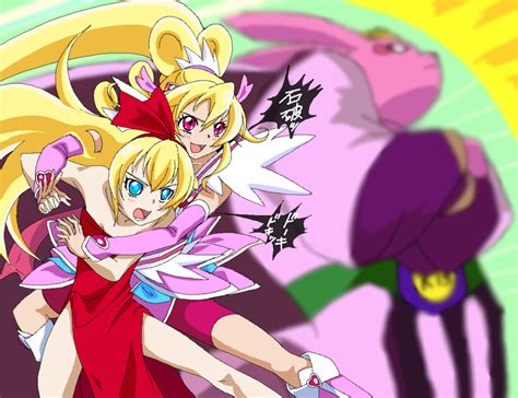 Aida Mana Cure Heart Regina And Sharuru Precure And More Drawn