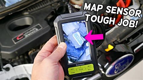 Map Sensor Location Replacement Explained Ford C Max Ford Fusion Lincoln Mkz Youtube