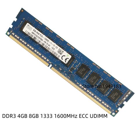 하이닉스 DDR3 순수 ECC 서버 메모리 RAM 4GB 8GB 1333 1600MHz PC3L 10600E