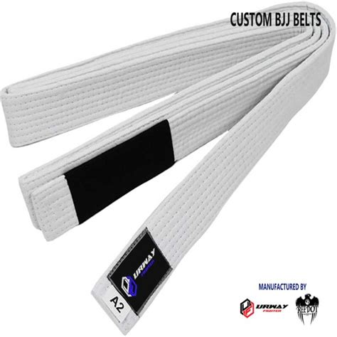 Custom BJJ Belts - Brazilian Jiu Jitsu BJJ Pro Belts - Urway Fighter.