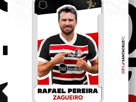 Ex Náutico e Sport Santa Cruz anuncia contratação do zagueiro Rafael