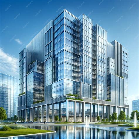 Premium Photo | Modern office buildings