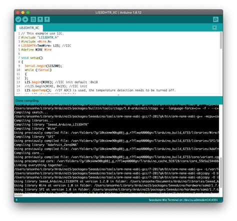 Pre Compiled Arduino Libraries Usage Seeed Studio Wiki