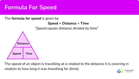 formula  speed gcse maths steps examples worksheet