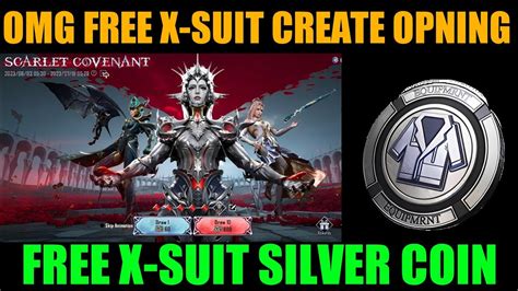 Omg Silver Coin Se Nikla X Suit In Bgmi Free X Suit Create Opening