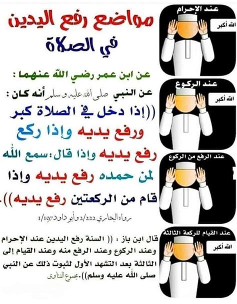 كم عدد مواضع رفع اليدين في الصلاة الموقع المثالي