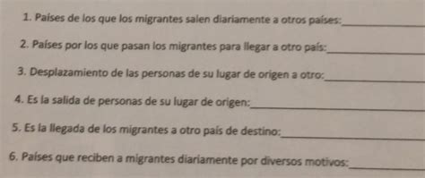 Migracion Emigracion Inmigracion Paises Expulsores Paises Receptores