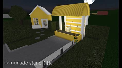 Lemonade Stand 11k Roblox Youtube