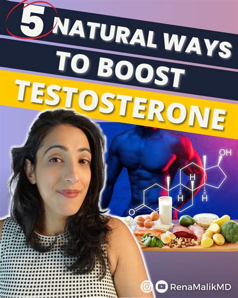 Rena Malik Md Urologist On Twitter What Are 5 Ways To Boost Testosterone Naturally Click