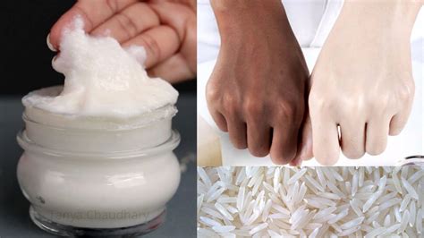 Rice For Skin Whitening DIY Rice Cream For Skin Brightening Anti