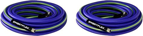 Smartflex Air Hose 3 8 In X 25 Ft Hybrid Blue Hsf3825bl2 Pack Of 2