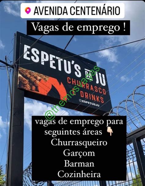 Emprego Em Churrascaria Teresina Pi Vaga S Themos Vagas