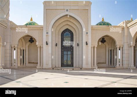 Zulfa Mosque Seeb Oman Stock Photo Alamy