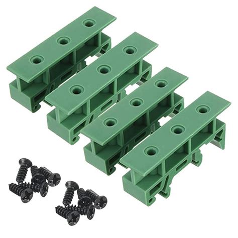 Buy Sysly 2 Sets PCB DIN Rail Mounting Adapter Circuit Board Mounting